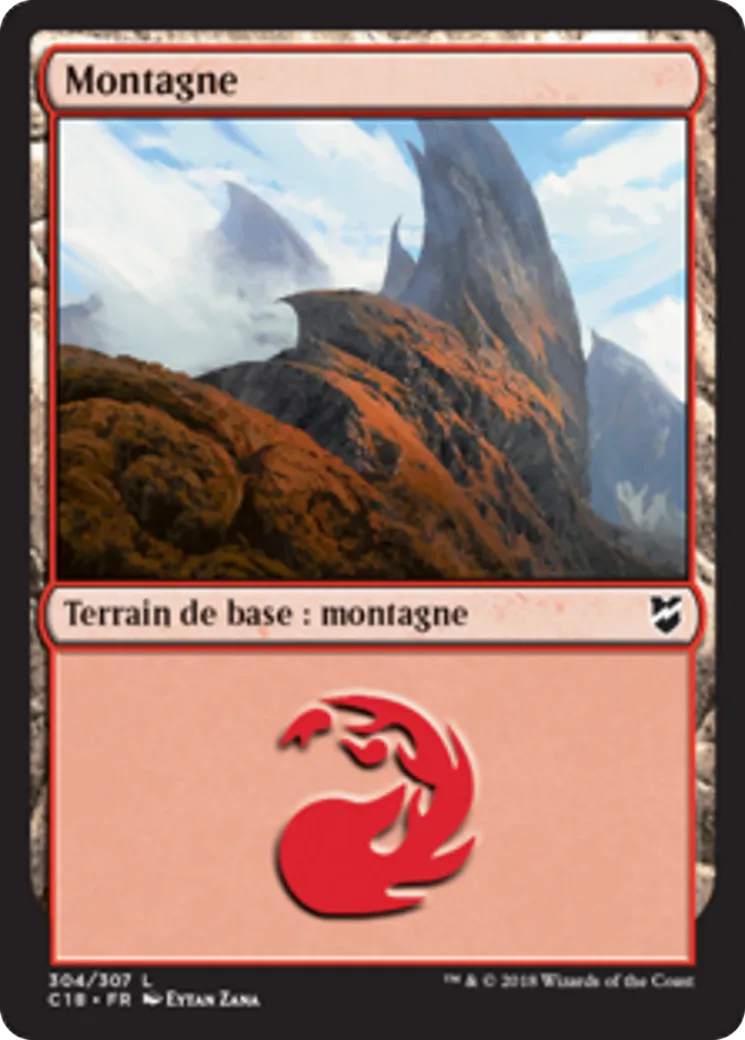 Montagne — Commander 2018 — Magic: The Gathering