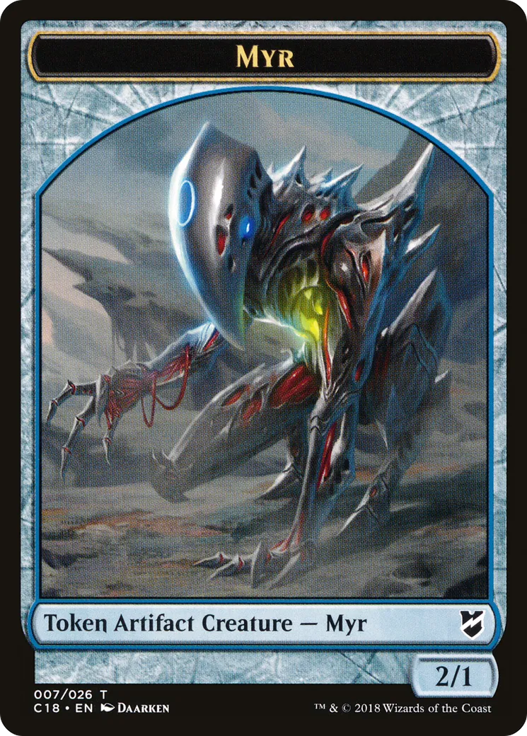 Myr — Commander 2018 — Magic: The Gathering
