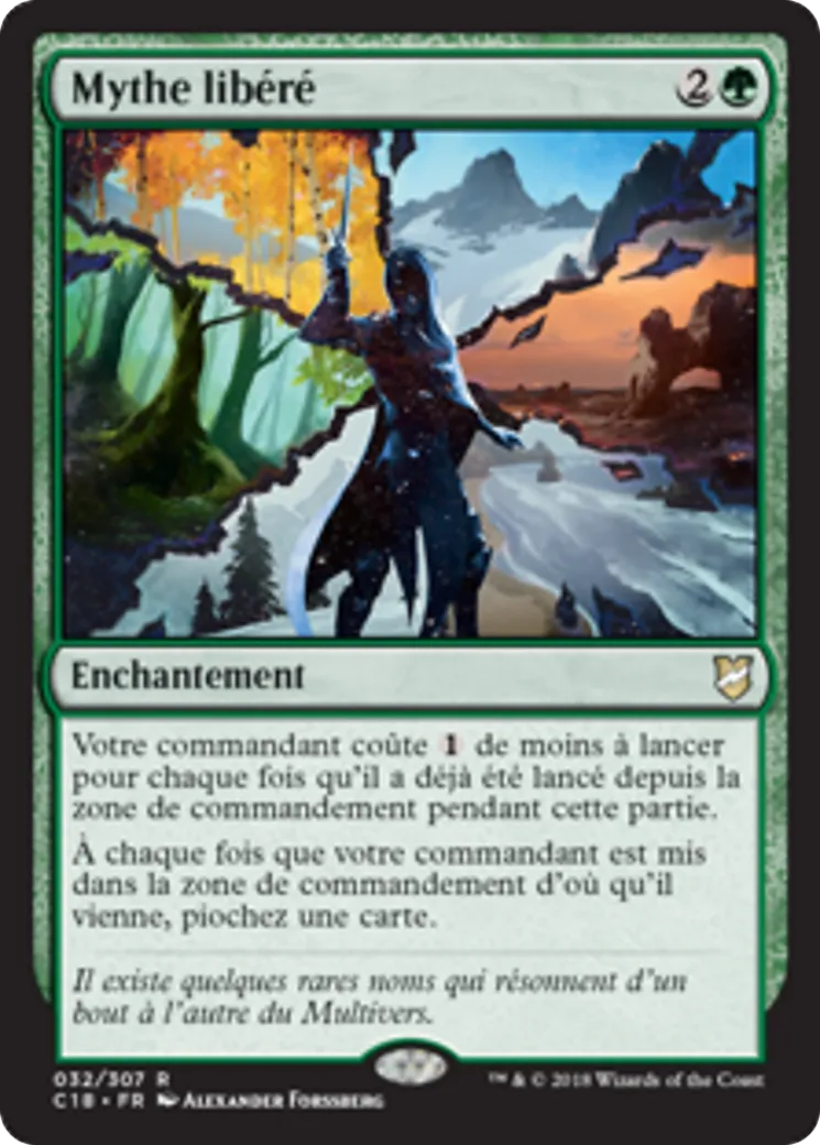 Mythe libéré — Commander 2018 — Magic: The Gathering