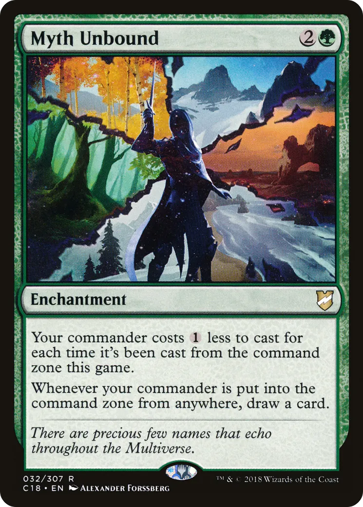 Myth Unbound — Commander 2018 — Magic: The Gathering