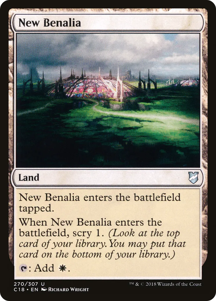 New Benalia — Commander 2018 — Magic: The Gathering