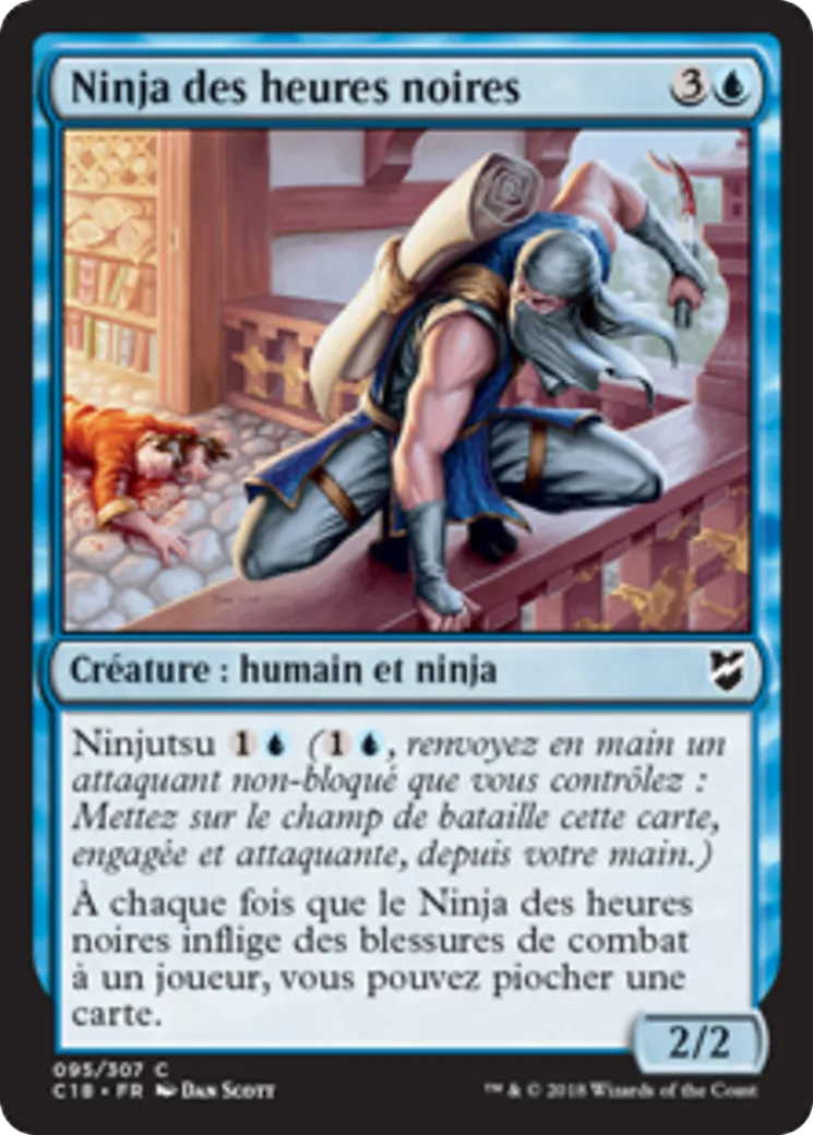 Ninja des heures noires — Commander 2018 — Magic: The Gathering