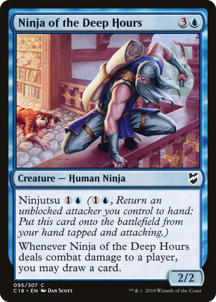 Ninja of the Deep Hours — Commander 2018 — Magic: The Gathering