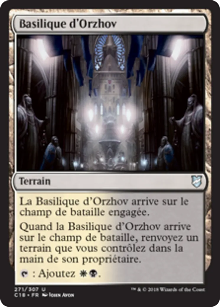 Basilique d'Orzhov — Commander 2018 — Magic: The Gathering