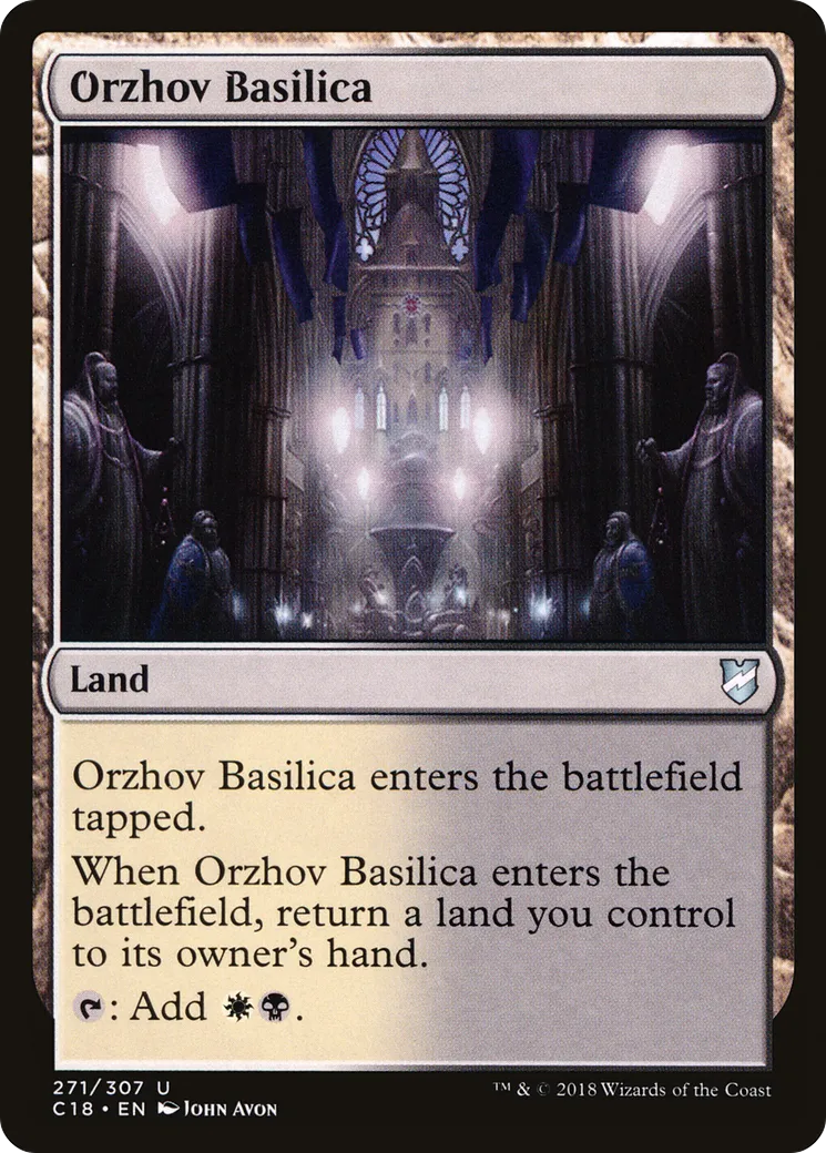 Basilique d'Orzhov — Commander 2018 — Magic: The Gathering