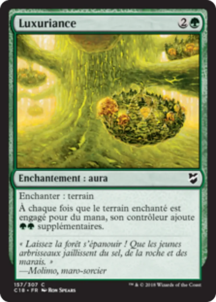Luxuriance — Commander 2018 — Magic: The Gathering