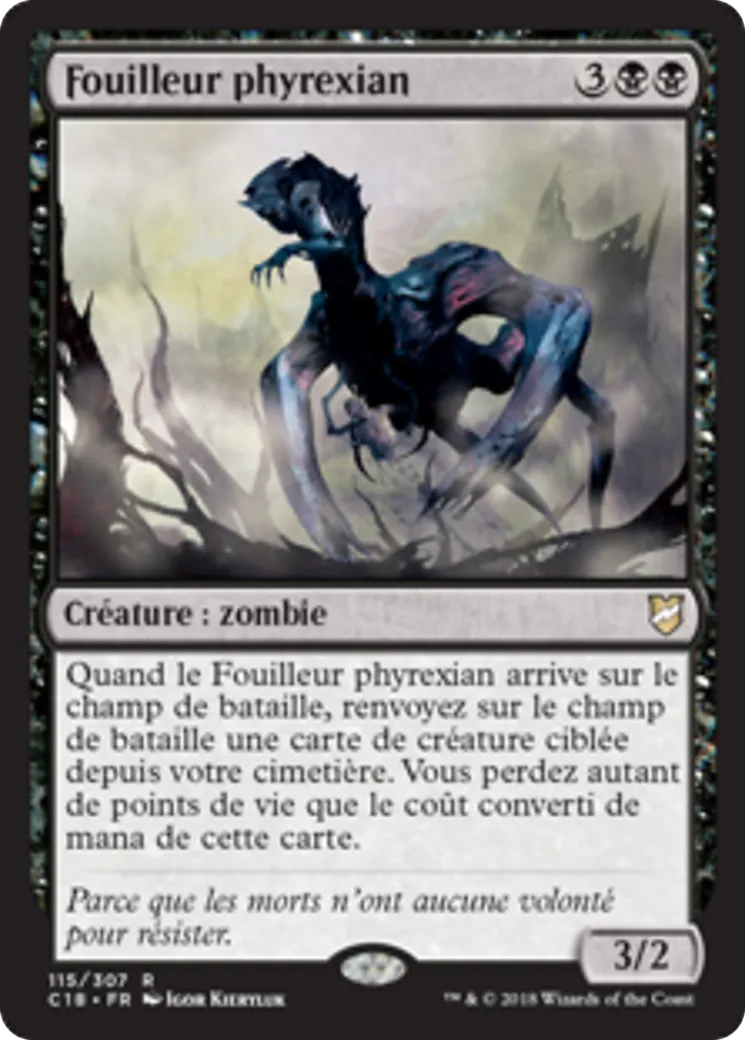Fouilleur phyrexian — Commander 2018 — Magic: The Gathering