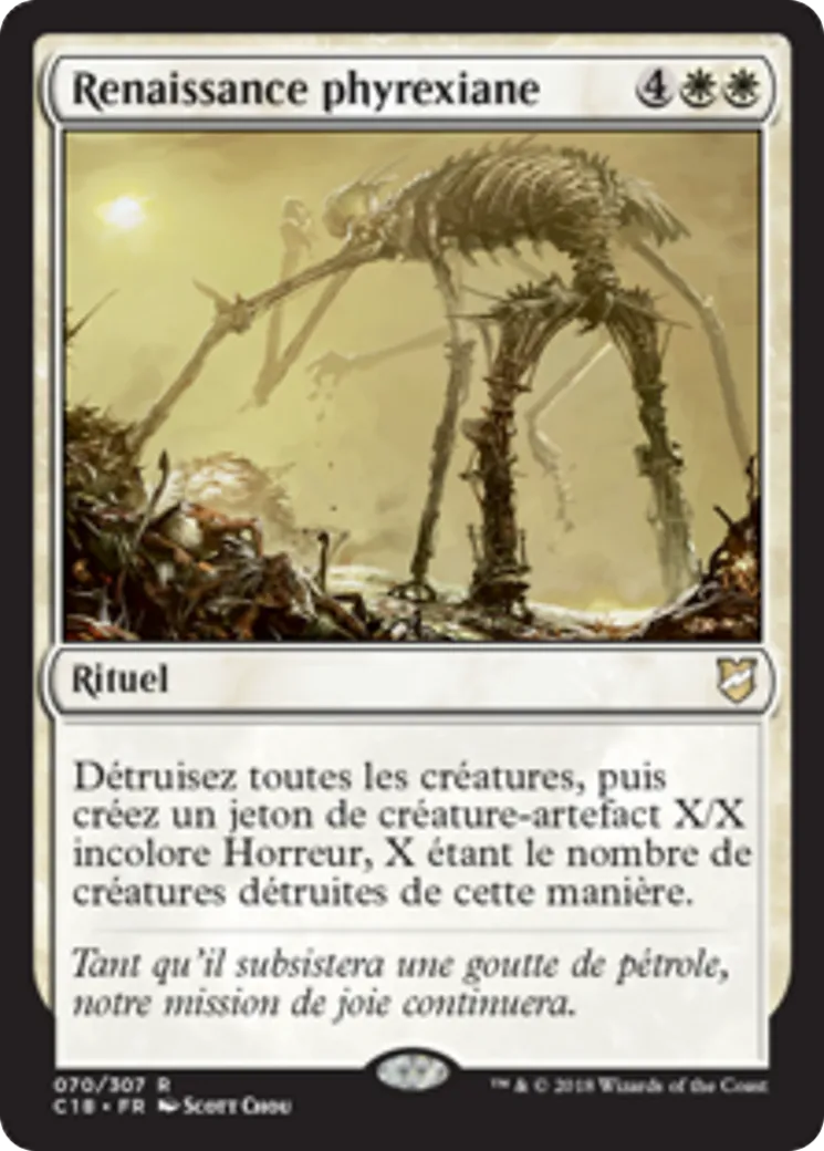 Renaissance phyrexiane — Commander 2018 — Magic: The Gathering