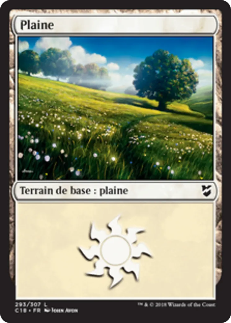 Plaine — Commander 2018 — Magic: The Gathering
