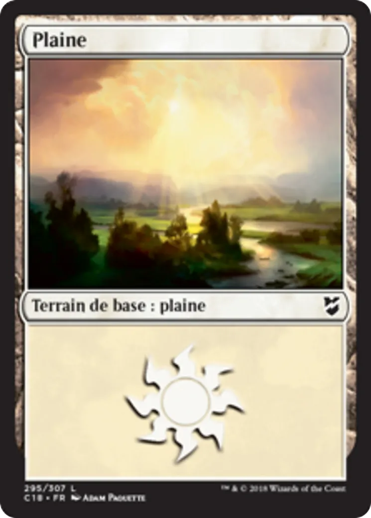Plaine — Commander 2018 — Magic: The Gathering
