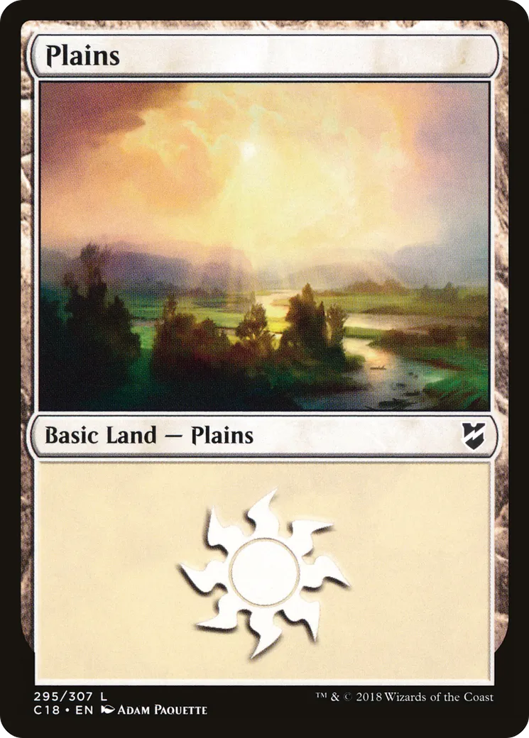 Plains — Commander 2018 — Magic: The Gathering