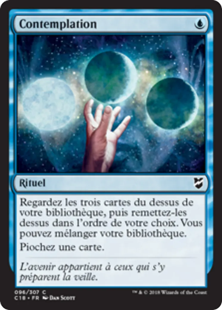Contemplation — Commander 2018 — Magic: The Gathering