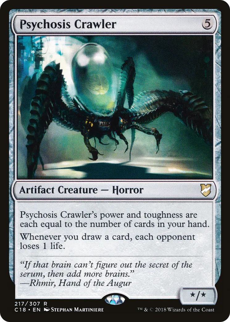 Psychosis Crawler — Commander 2018 — Magic: The Gathering