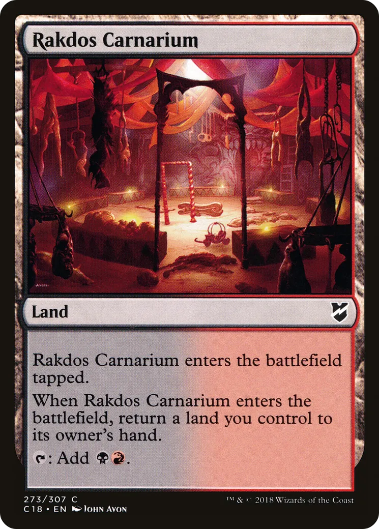 Carnarium de Rakdos — Commander 2018 — Magic: The Gathering