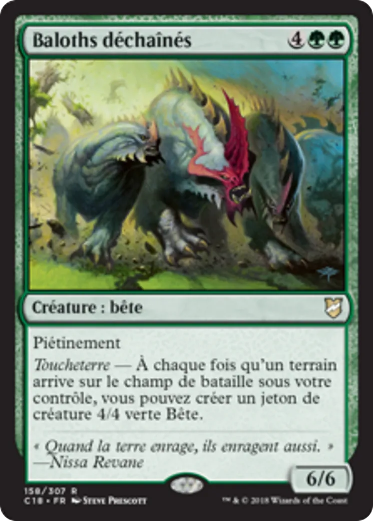 Baloths déchaînés — Commander 2018 — Magic: The Gathering