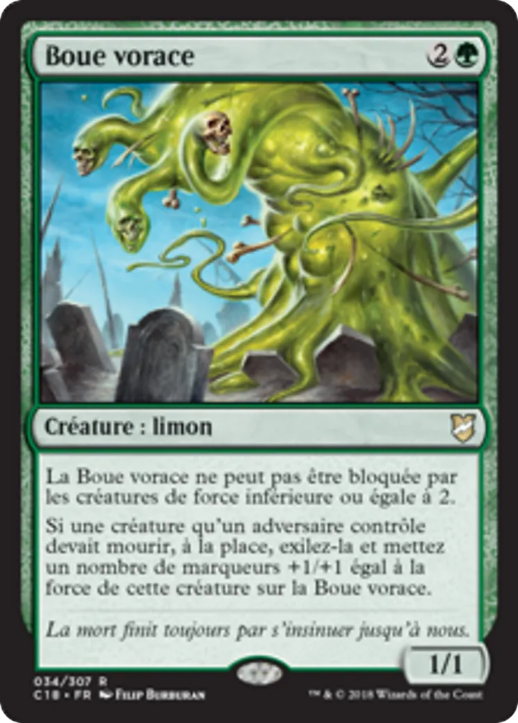 Boue vorace — Commander 2018 — Magic: The Gathering