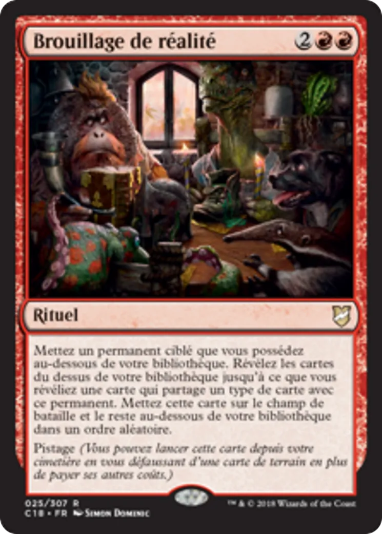 Brouillage de réalité — Commander 2018 — Magic: The Gathering
