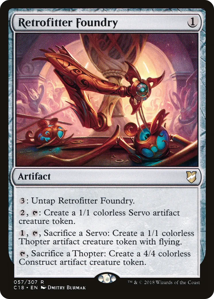 Retrofitter Foundry — Commander 2018 — Magic: The Gathering