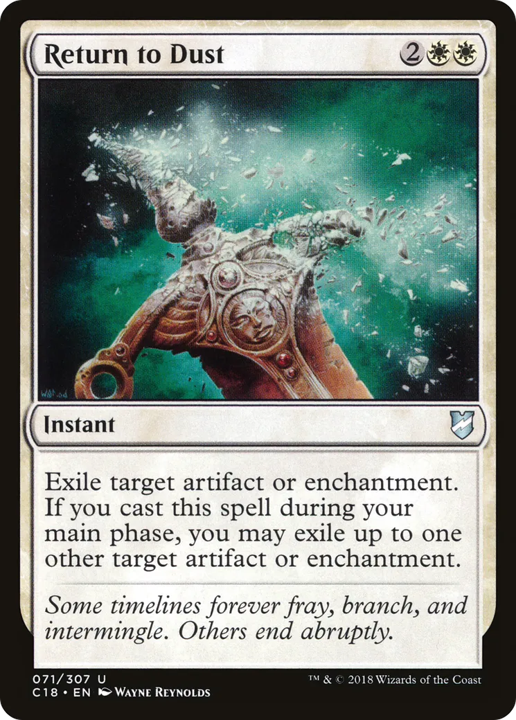 Return to Dust — Commander 2018 — Magic: The Gathering