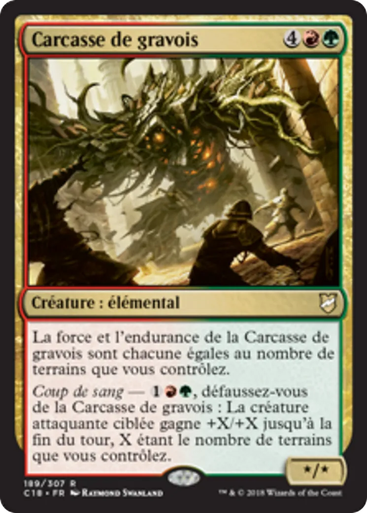 Carcasse de gravois — Commander 2018 — Magic: The Gathering