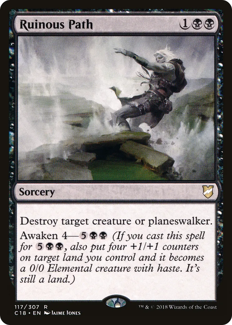 Ruinous Path from Commander 2018 - Magic: The Gathering