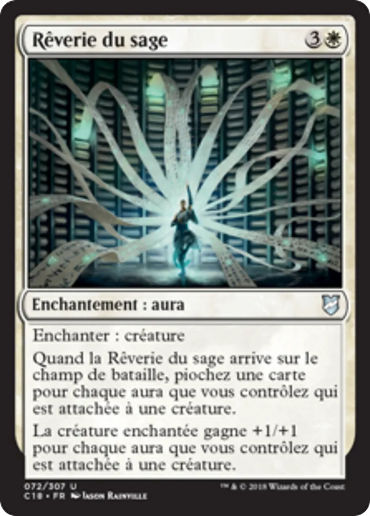 Rêverie du sage — Commander 2018 — Magic: The Gathering