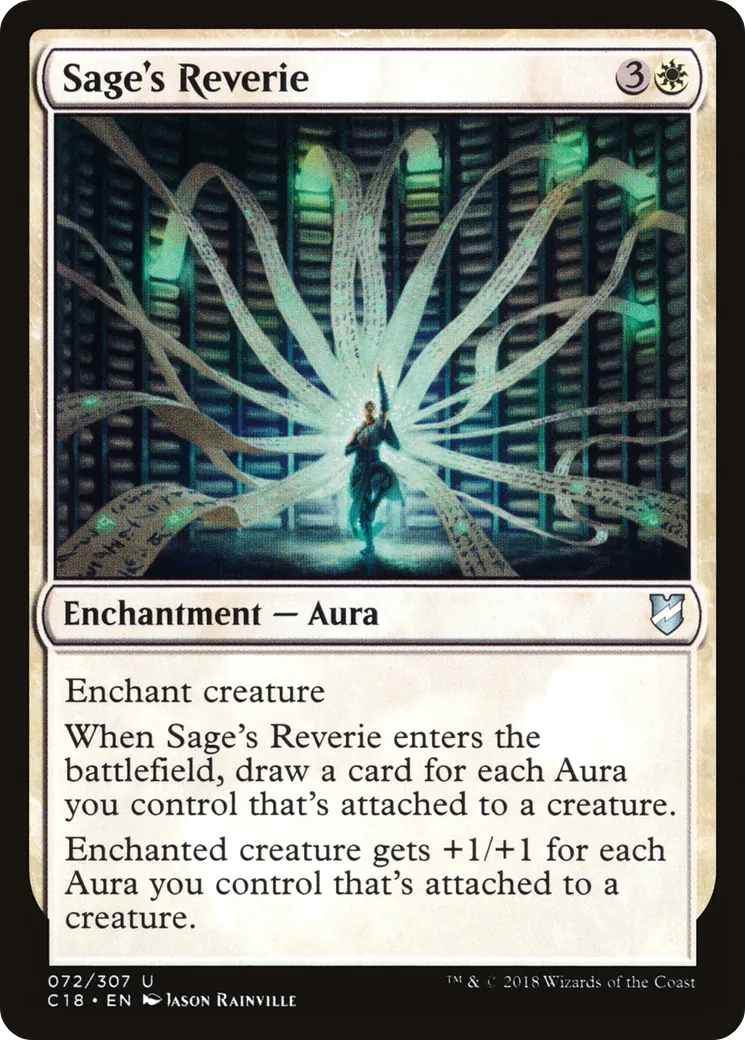 Sage's Reverie — Commander 2018 — Magic: The Gathering