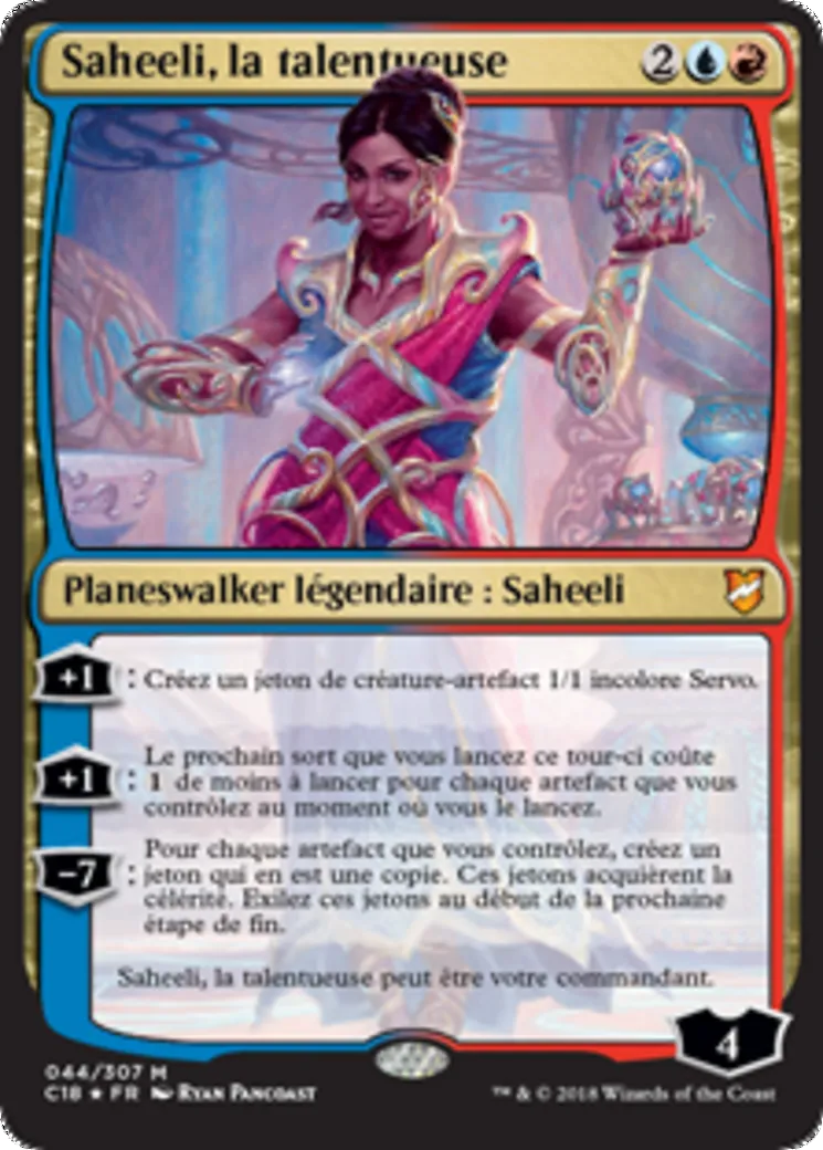 Saheeli, la talentueuse — Commander 2018 — Magic: The Gathering