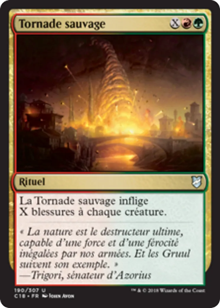 Tornade sauvage — Commander 2018 — Magic: The Gathering