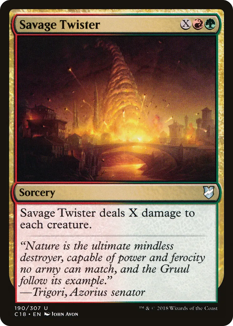 Tornade sauvage — Commander 2018 — Magic: The Gathering