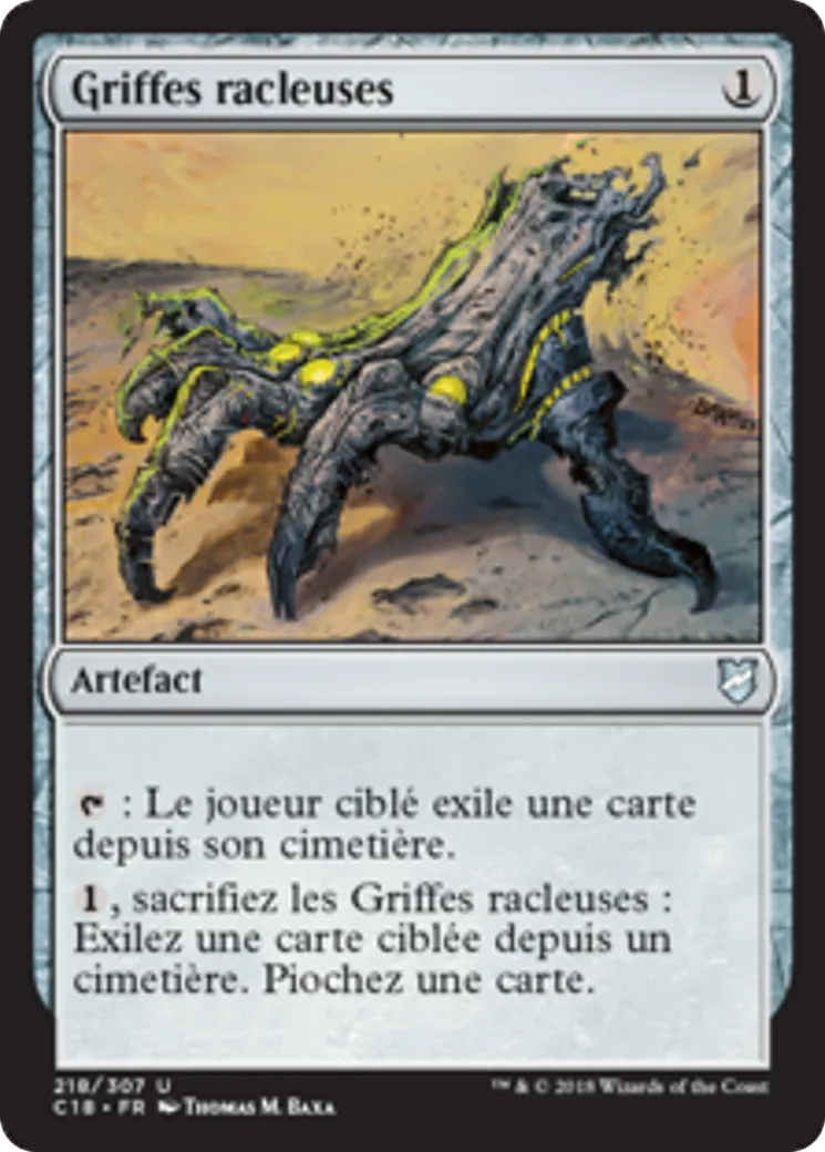 Griffes racleuses — Commander 2018 — Magic: The Gathering