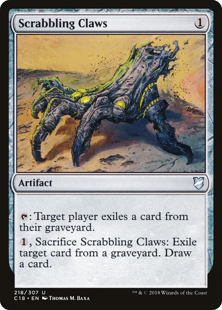Griffes racleuses — Commander 2018 — Magic: The Gathering
