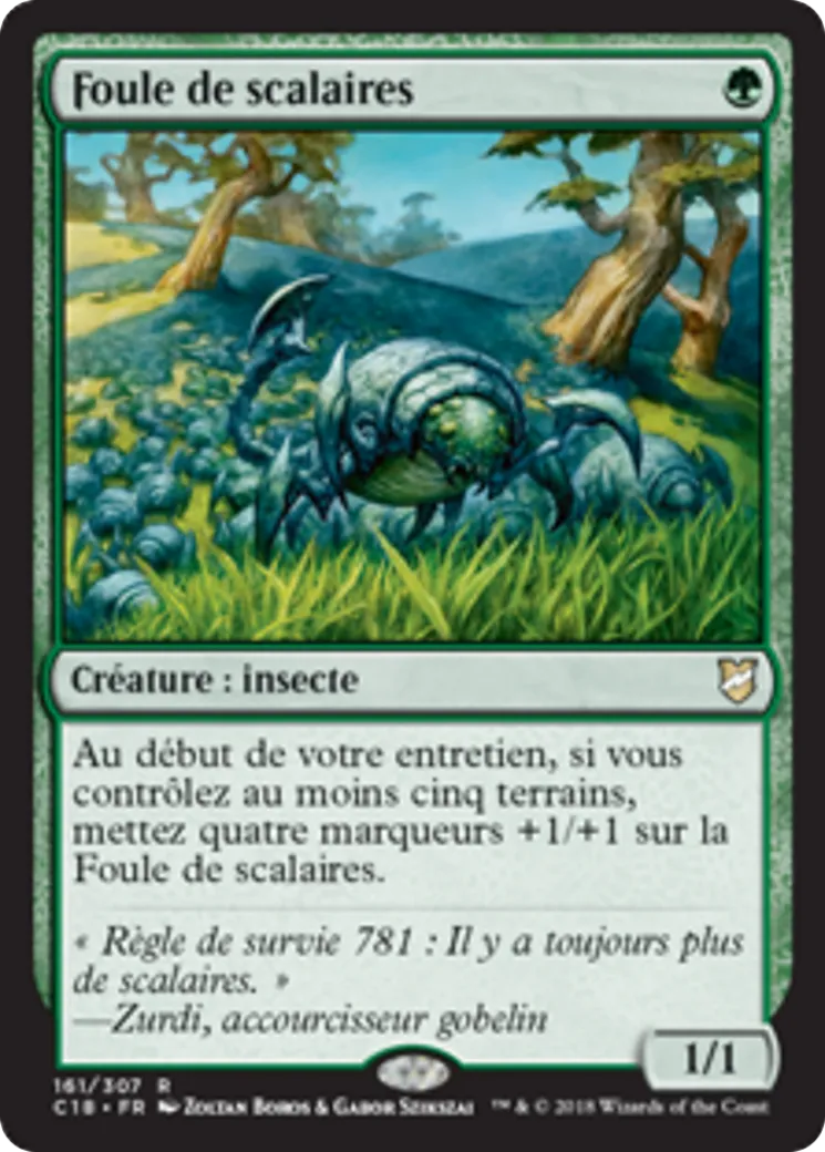 Foule de scalaires — Commander 2018 — Magic: The Gathering