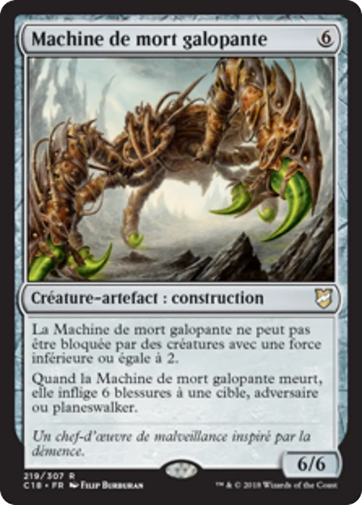 Machine de mort galopante from Commander 2018 - Magic: The Gathering