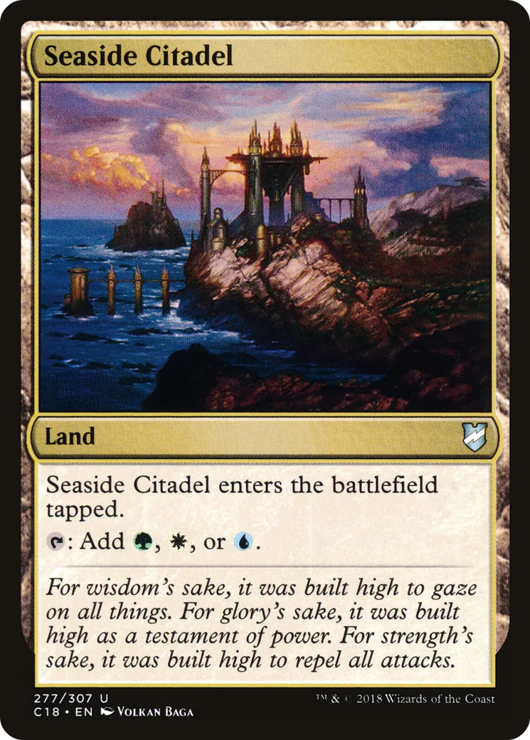 Seaside Citadel — Commander 2018 — Magic: The Gathering