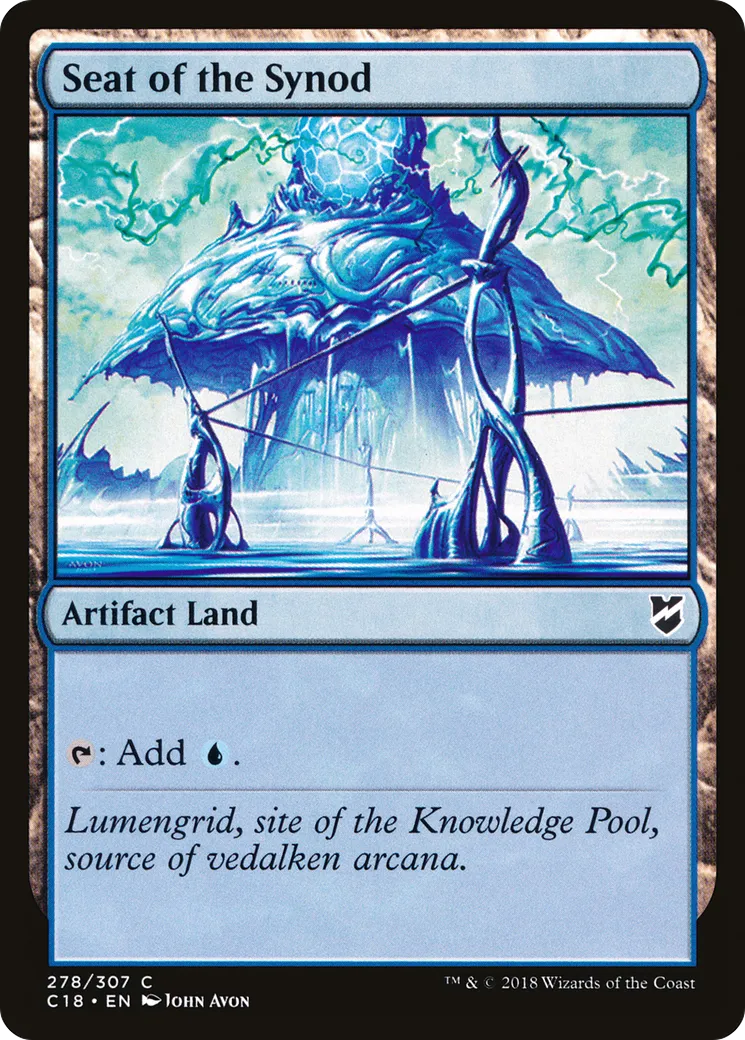 Seat of the Synod — Commander 2018 — Magic: The Gathering
