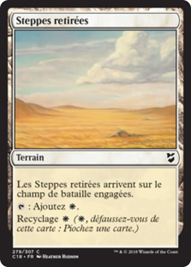 Steppes retirées from Commander 2018 - Magic: The Gathering
