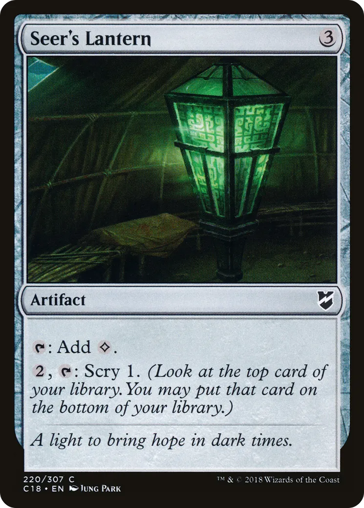 Seer's Lantern — Commander 2018 — Magic: The Gathering