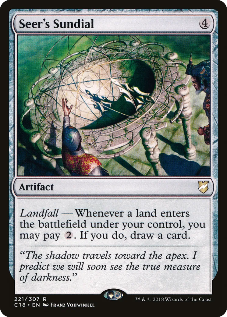 Seer's Sundial — Commander 2018 — Magic: The Gathering