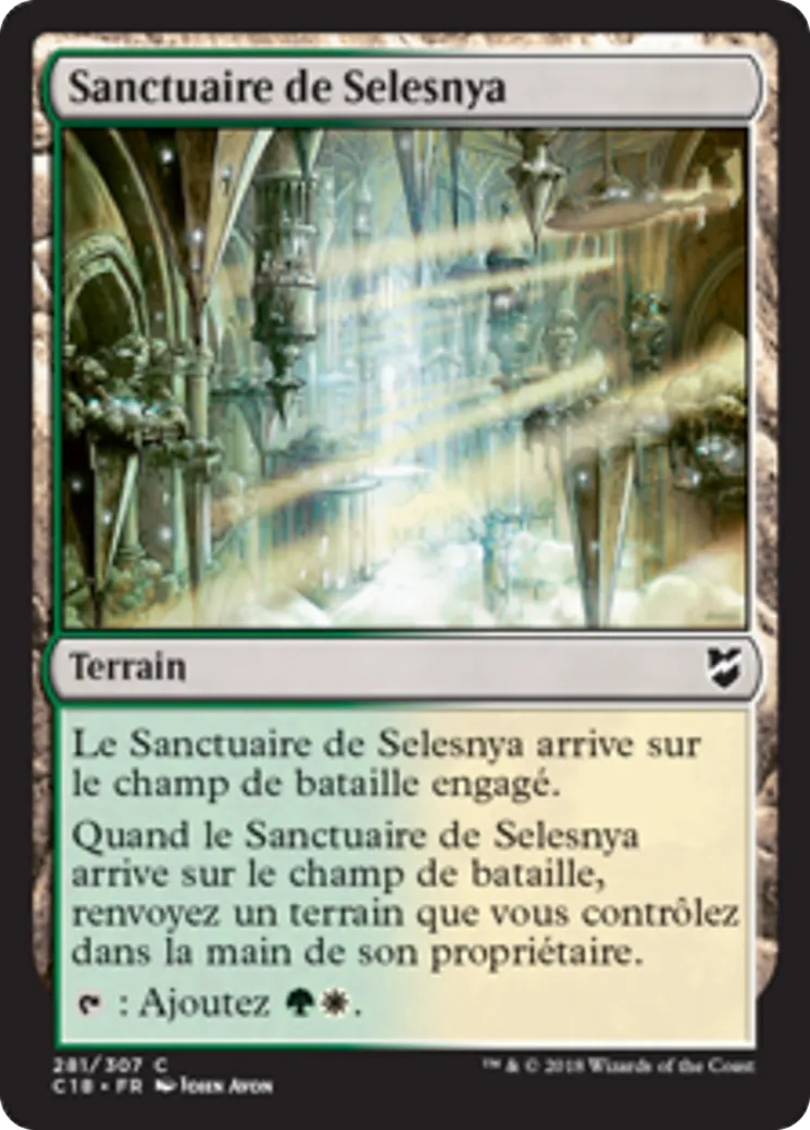 Sanctuaire de Selesnya — Commander 2018 — Magic: The Gathering