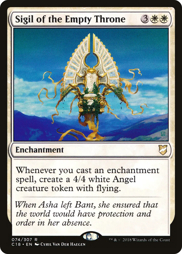 Sigil of the Empty Throne — Commander 2018 — Magic: The Gathering