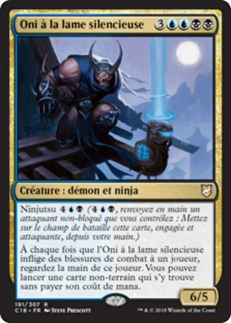 Oni à la lame silencieuse — Commander 2018 — Magic: The Gathering
