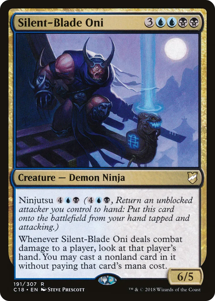 Silent-Blade Oni — Commander 2018 — Magic: The Gathering