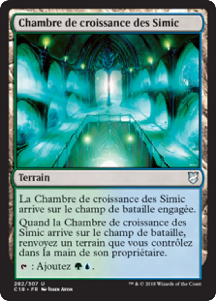 Chambre de croissance des Simic — Commander 2018 — Magic: The Gathering