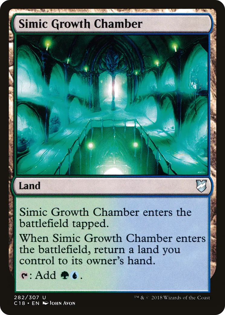 Chambre de croissance des Simic — Commander 2018 — Magic: The Gathering