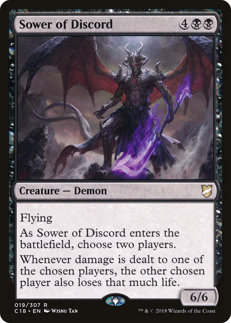 Sower of Discord — Commander 2018 — Magic: The Gathering