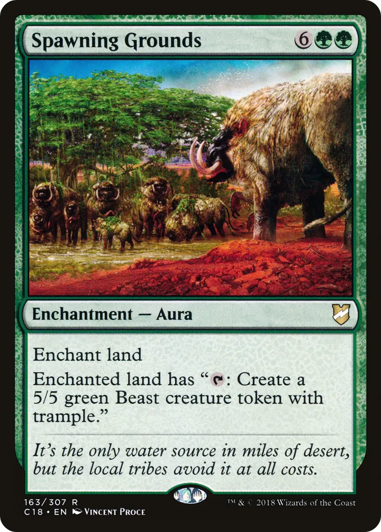 Spawning Grounds — Commander 2018 — Magic: The Gathering