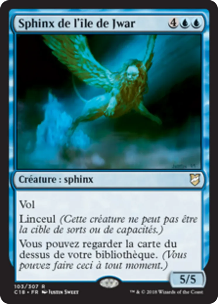 Sphinx de l'île de Jwar — Commander 2018 — Magic: The Gathering
