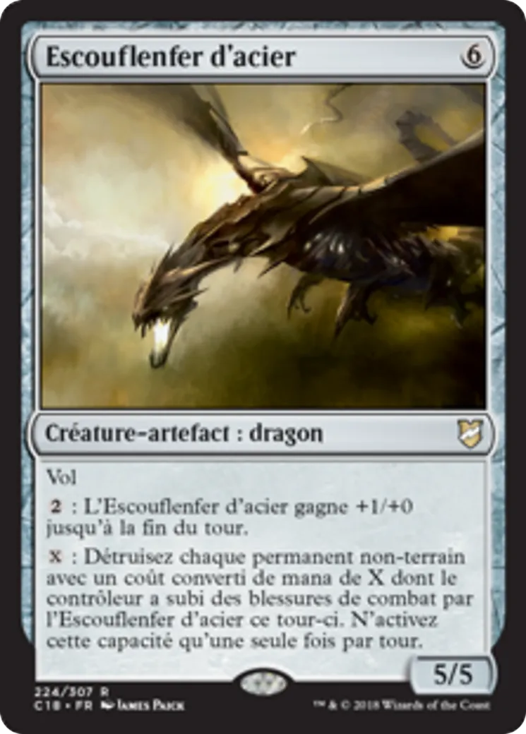 Escouflenfer d'acier — Commander 2018 — Magic: The Gathering
