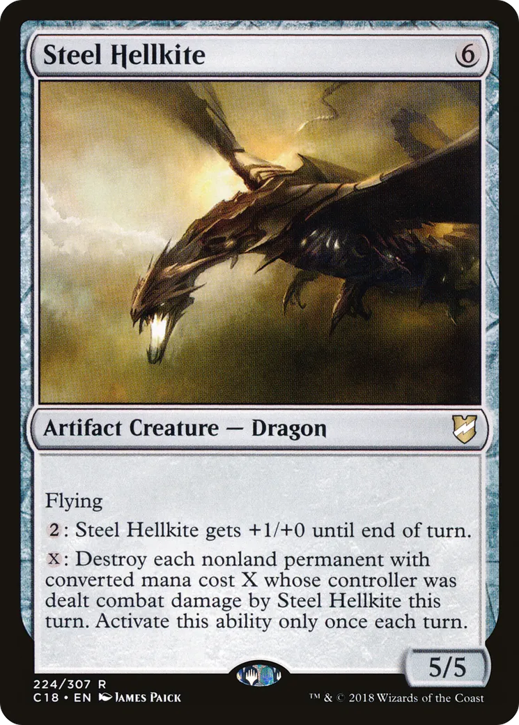 Steel Hellkite — Commander 2018 — Magic: The Gathering